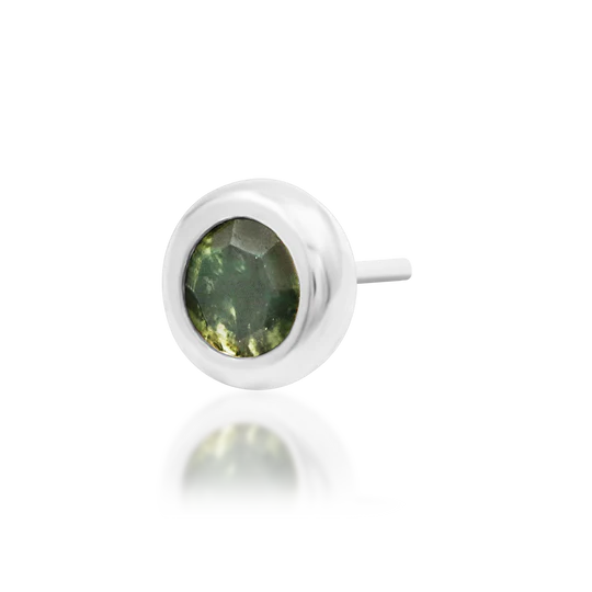 Junipurr 14ct Gold Alary Moss Agate End