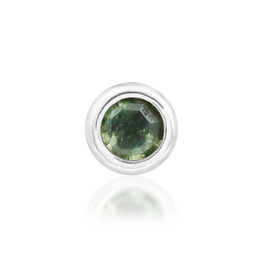 Junipurr 14ct Gold Alary Moss Agate End