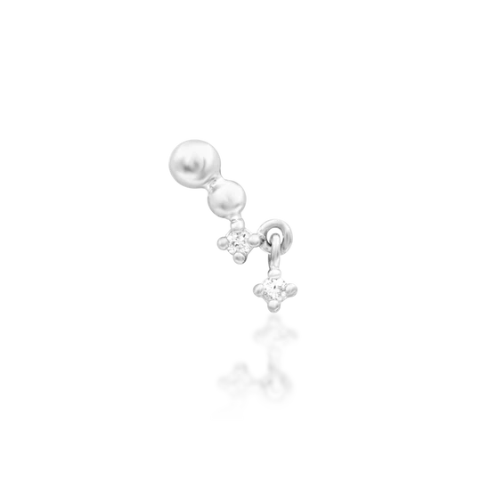 Junipurr 14ct Gold Ambient CZ End