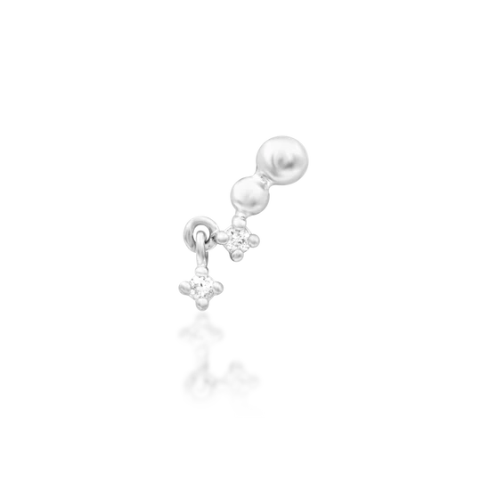 Junipurr 14ct Gold Ambient CZ End