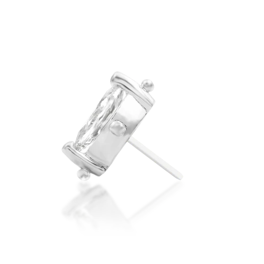 Junipurr 14ct Gold Beaded Marquise CZ End