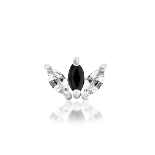 Junipurr 14ct Gold Clash Marquise End