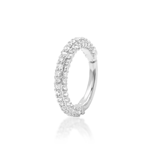 Junipurr 14ct Gold Demi Clicker Ring