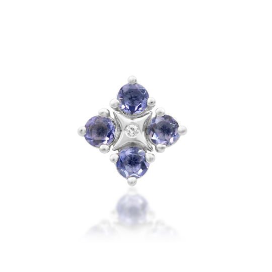 Junipurr 14ct Gold Eme Iolite End