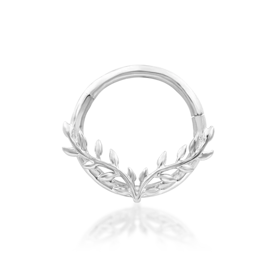 Junipurr 14ct Gold Everleigh Clicker Ring