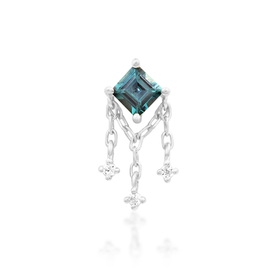 Junipurr 14ct Gold Gari Alexandrite & CZ End