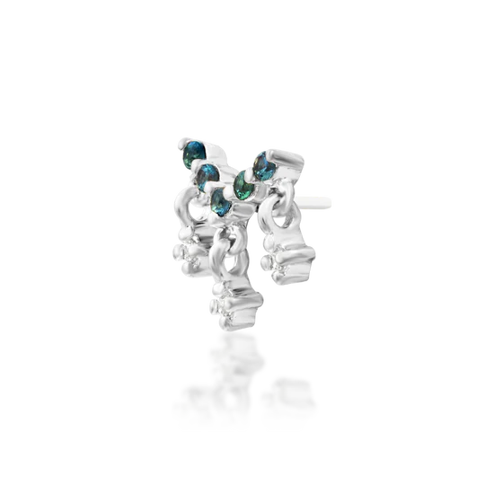 Junipurr 14ct Gold Joan Alexandrite & CZ End