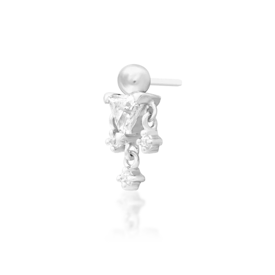 Junipurr 14ct Gold Judy CZ End