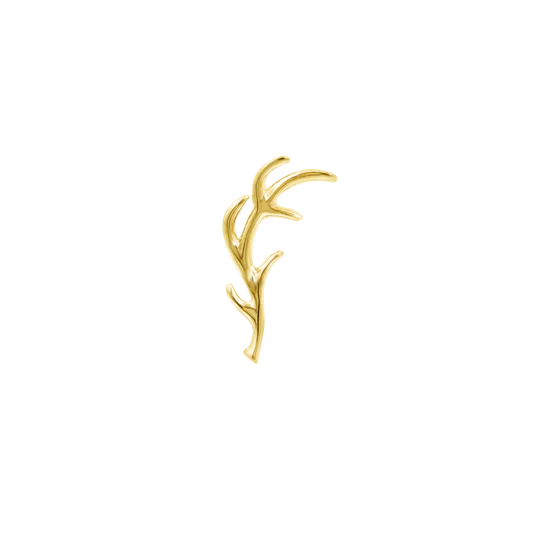 Junipurr 14ct Gold Antler End