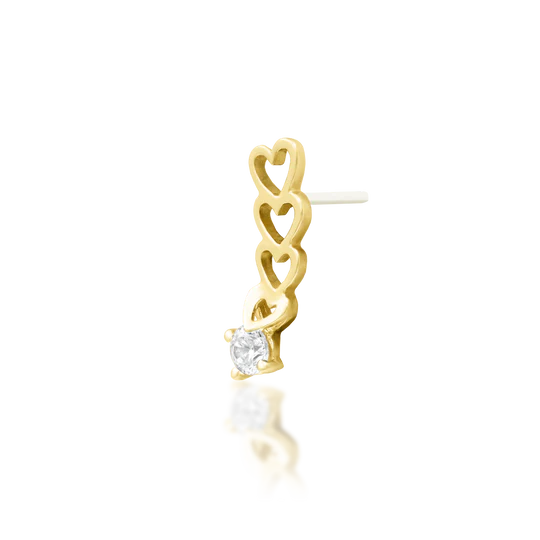 Junipurr 14ct Gold Sending Love End