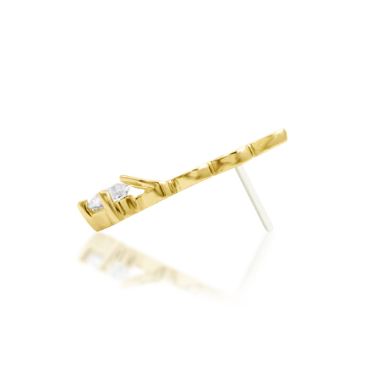 Junipurr 14ct Gold Sending Love End