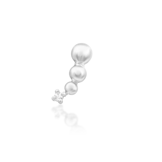 Junipurr 14ct Gold Glo CZ End