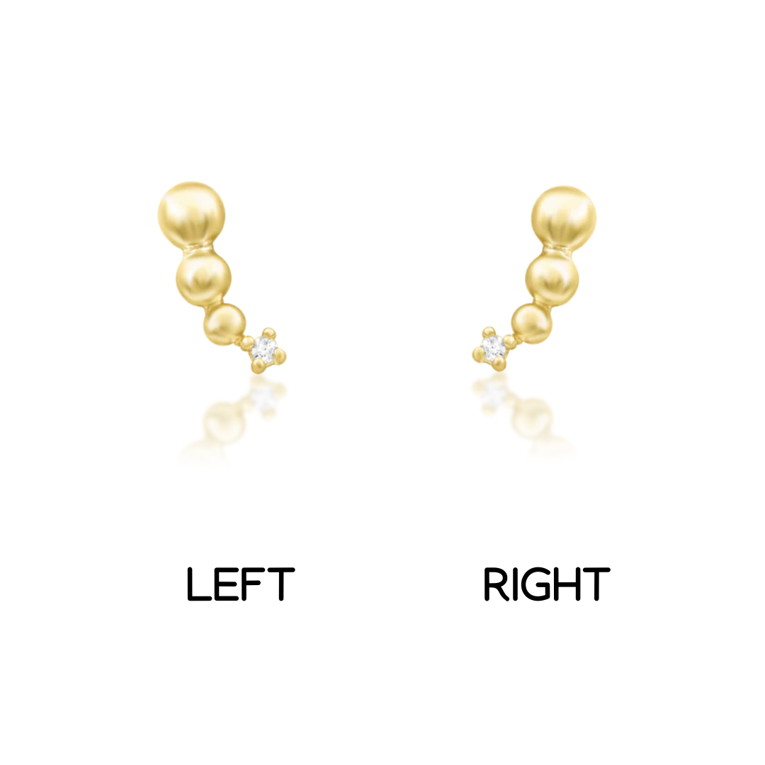 Junipurr 14ct Gold Glo CZ End