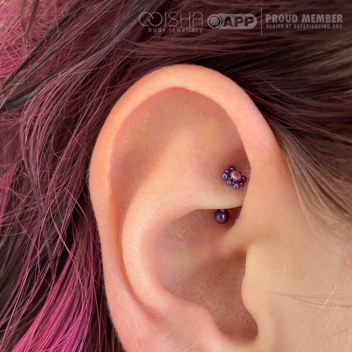 LeRoi Haute Couture Alternating Aurora Borealis CZ Beaded End