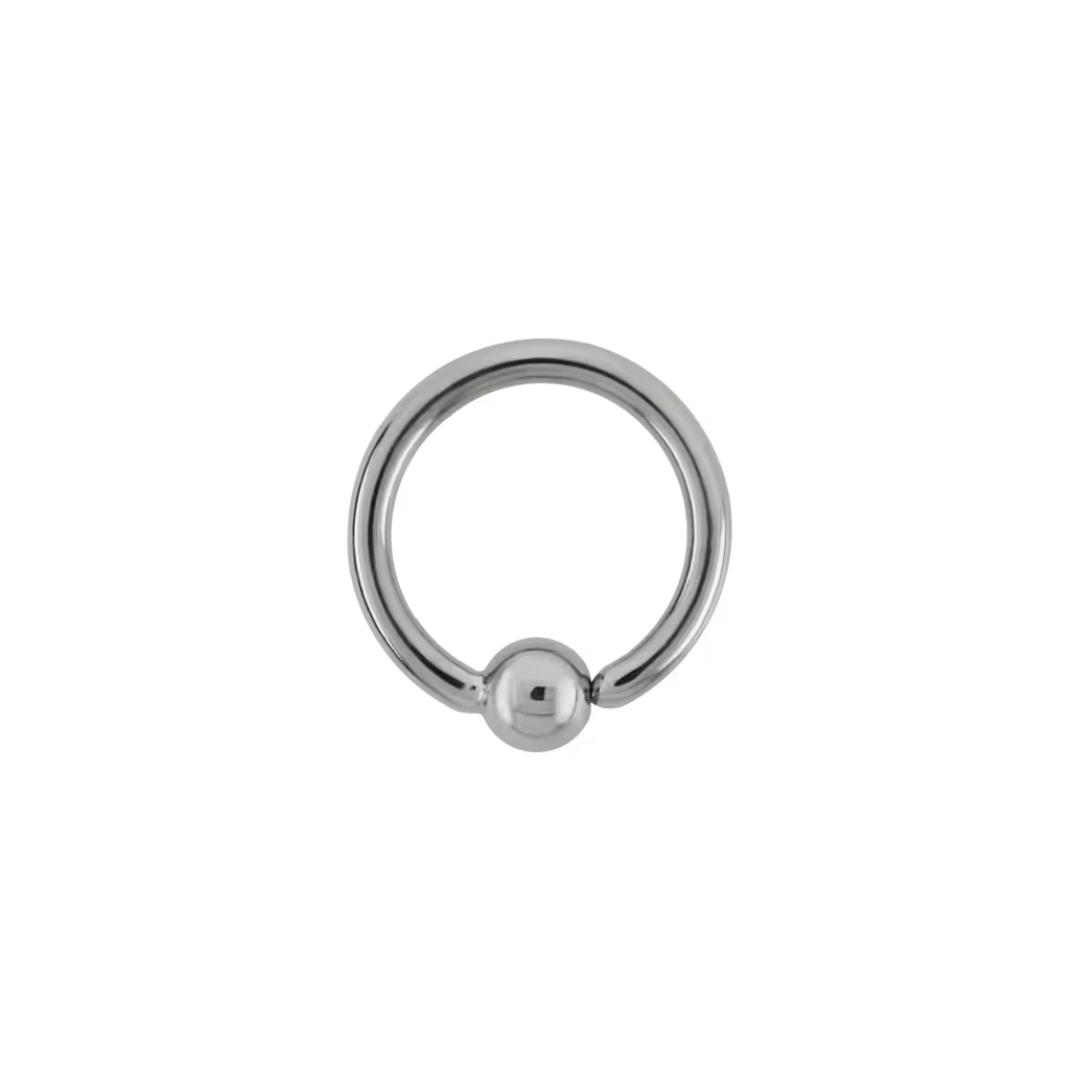LeRoi Titanium Fixed Bead Seam Ring
