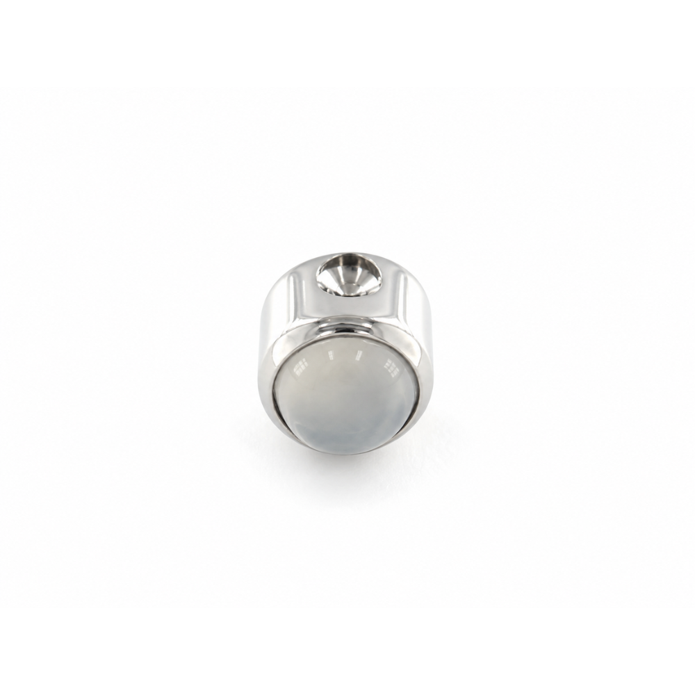 Industrial Strength Titanium Natural Gem Captive Bead