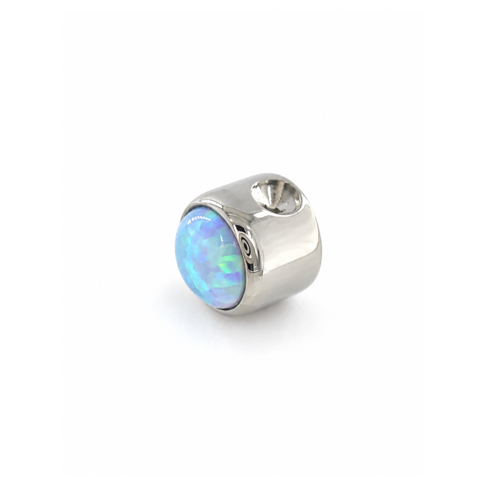Industrial Strength Titanium Opal Captive Bead