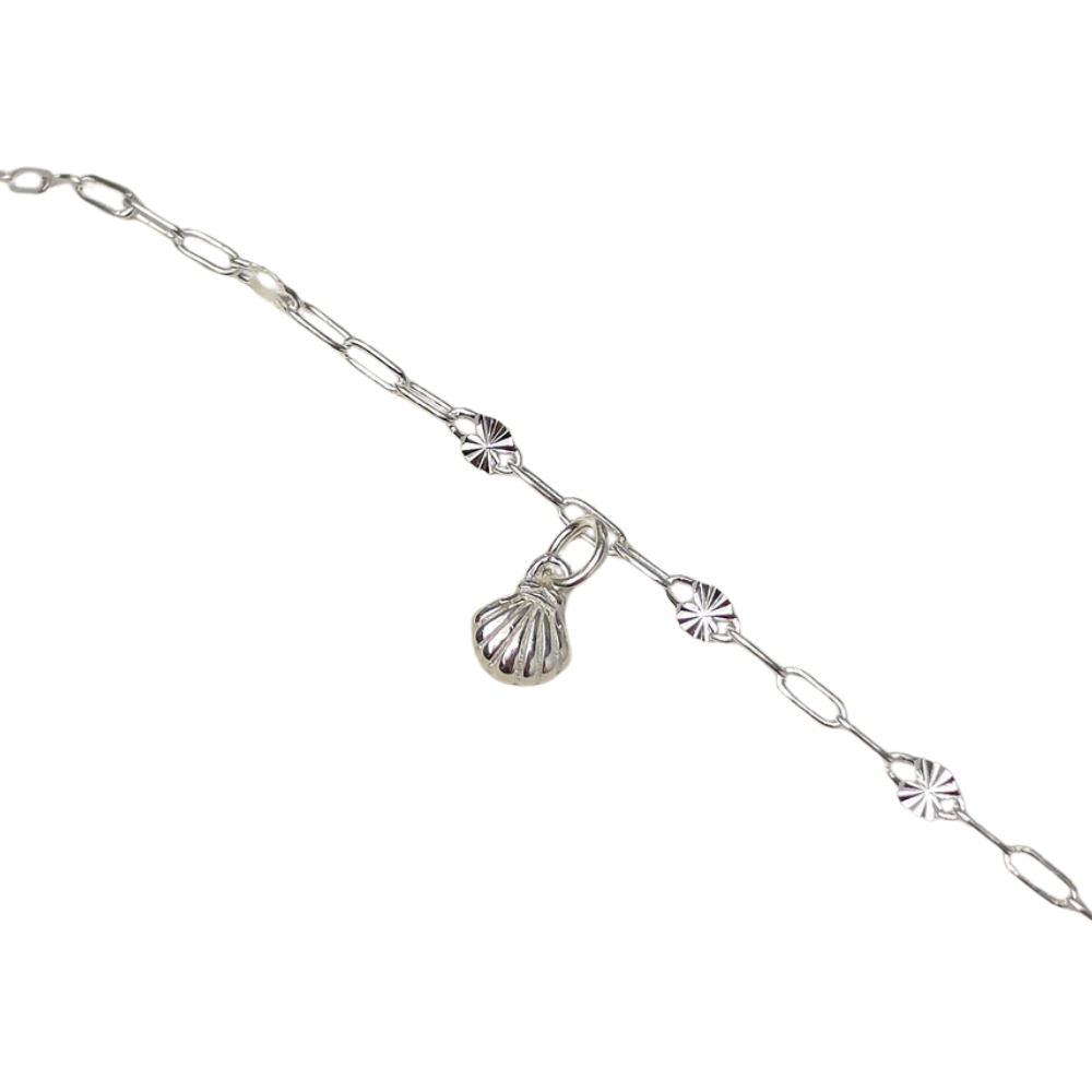 Sterling Silver Mini Shell Charm