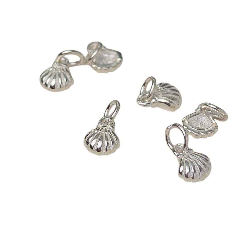 Sterling Silver Mini Shell Charm