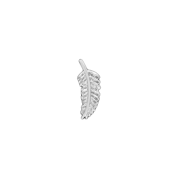 Junipurr 14ct Gold Feather Quill - Isha Body Jewellery