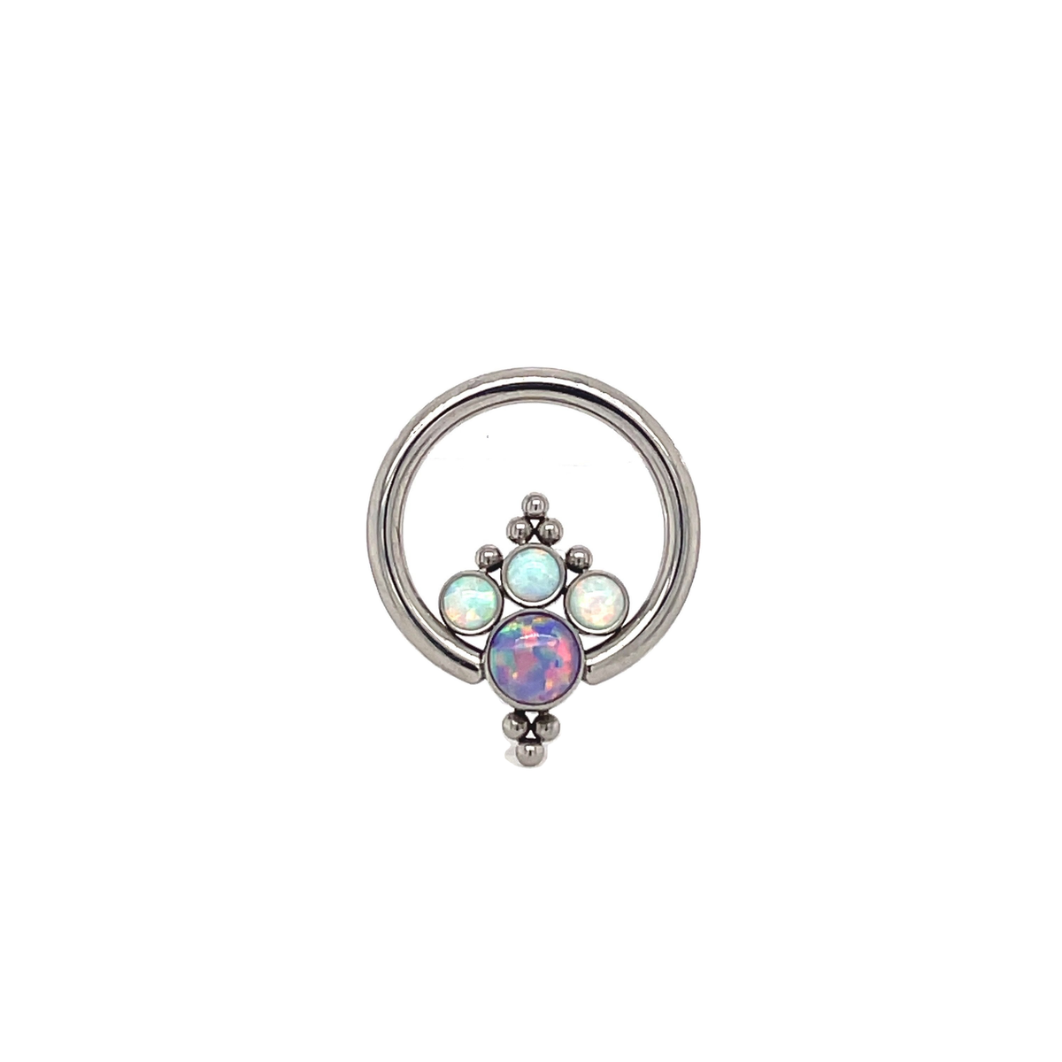 LeRoi Haute Couture Bijoux Cluster Opal Captive - Isha Body Jewellery