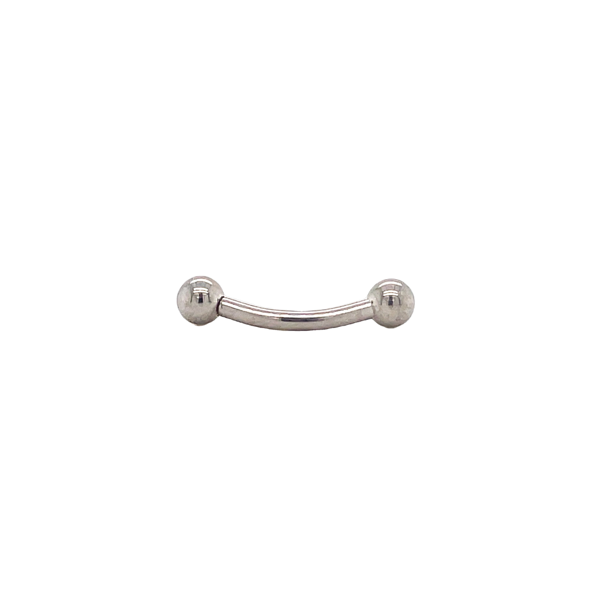NeoMetal Curved Barbell THREADLESS - Isha Body Jewellery