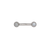 Neometal Nipple Bar With Moonstone Gems Threadless