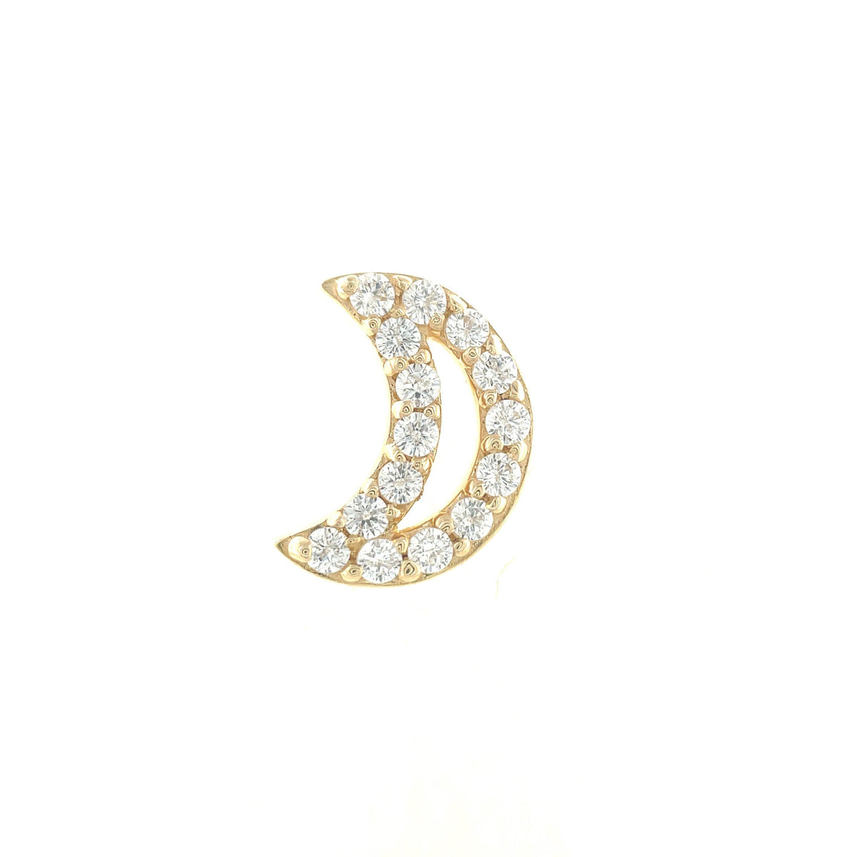 Junipurr 14ct Gold Lunar End - Isha Body Jewellery