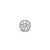 Industrial Strength Low Profile White CZ Gem Ball THREADLESS - Isha Body Jewellery