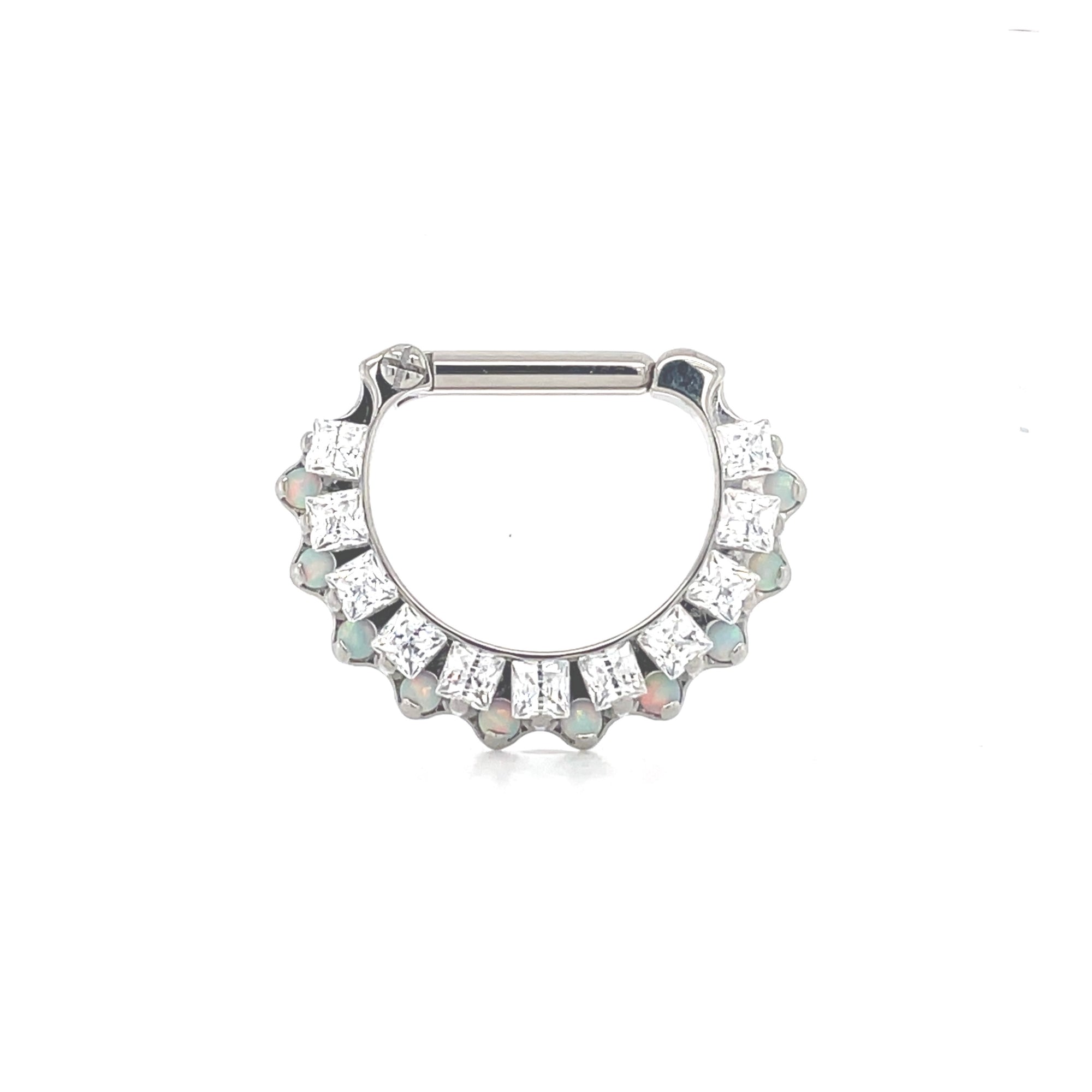 industrial-strength-titanium-odyssey-aphrodite-white-cz-white-opal-clicker-isha-body-jewellery