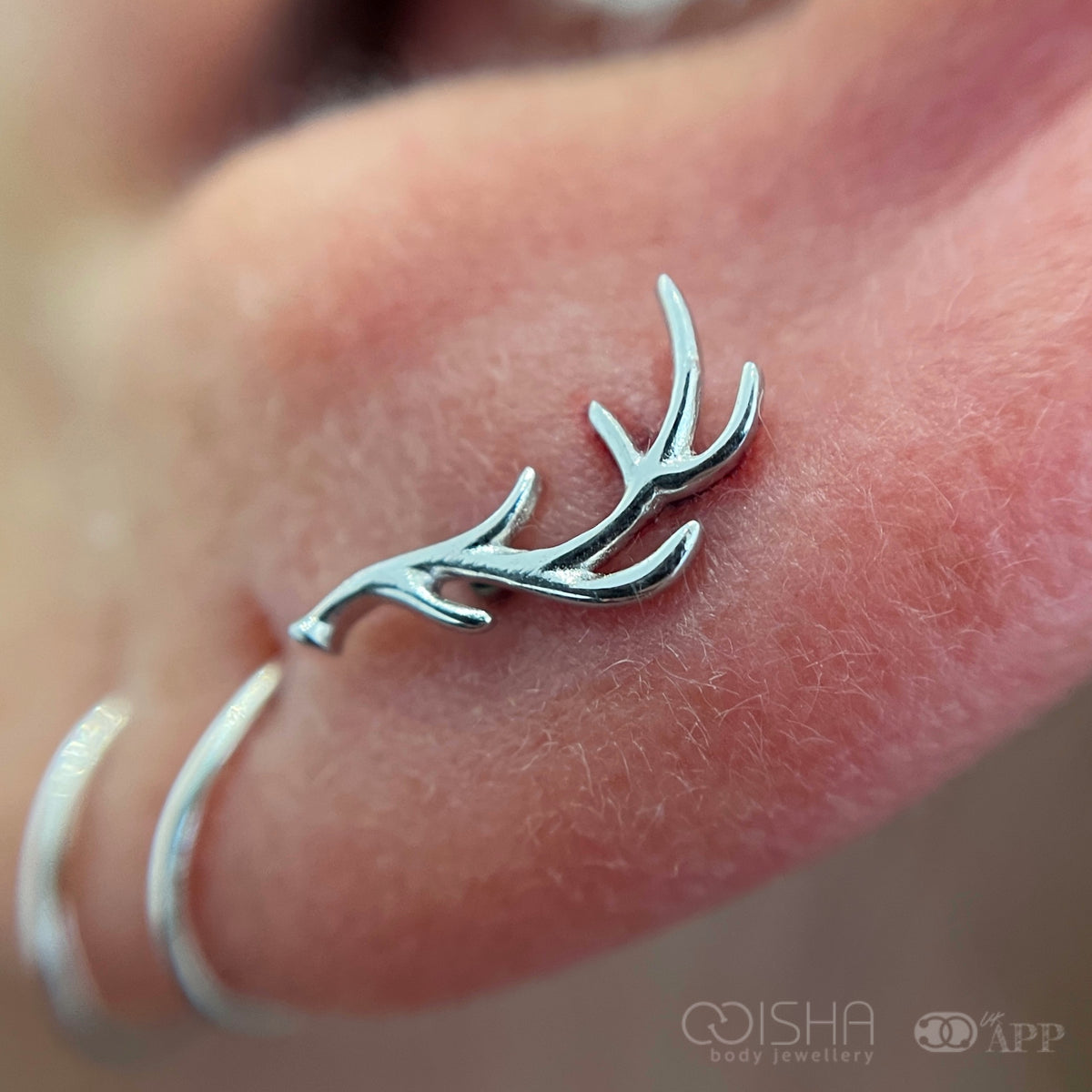 Junipurr 14ct Gold Antler End