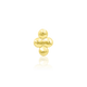 Junipurr 14ct Gold Beaded Diamond End