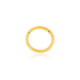 Junipurr 14ct Gold Plain Clicker - Isha Body Jewellery